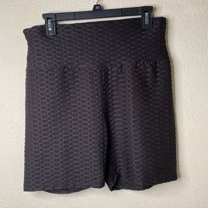 Black work out shorts from shein size xl
